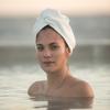 Aquis Lisse Luxe Hair Turban - White1