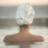Aquis Lisse Luxe Hair Turban - White2